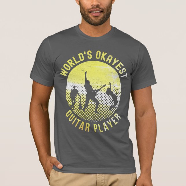 WELTWEIT GUITAR PLAYER T-Shirt (Vorderseite)