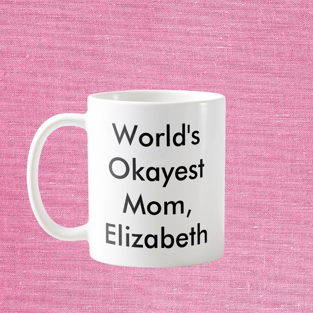 Weltweit gute Mama Personalisiert Kaffeetasse (Von Creator hochgeladen)