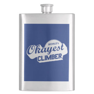 Weltweit ist der beste Kletterer Flachmann