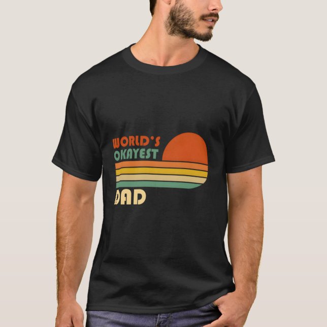 Weltweit ist der beste Vater T-Shirt (Vorderseite)
