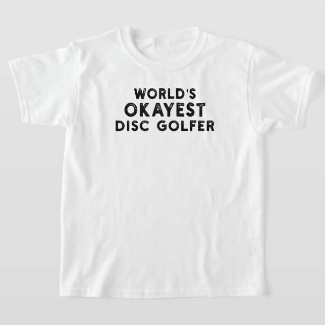 Weltweit ist die beste Plattengolfer-Disc T-Shirt (Ablage )