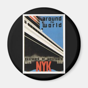 Weltweit mit NYK Magnet