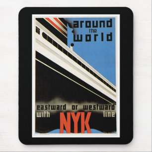 Weltweit mit NYK Mousepad