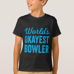 Weltweit okayester Werfer lustiger sarkastischer C T-Shirt