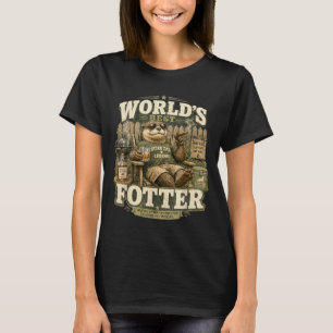 Weltweit otter otter Papa Legende Humor Wortspiel T-Shirt