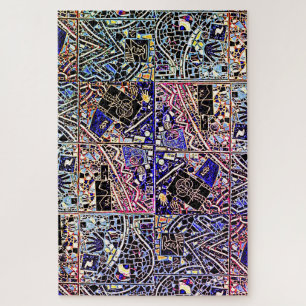 WELTWEIT SCHWIERIGSTE MODERNE ART PUZZLE 1974