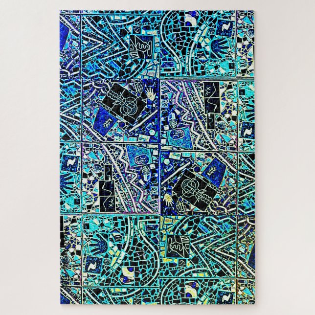 WELTWEIT SCHWIERIGSTE MODERNE KUNSTPUZZLE G L PUZZLE (Vertikal)