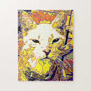 WELTWEIT SCHWIERIGSTE PUZZLE GELBE KATZE