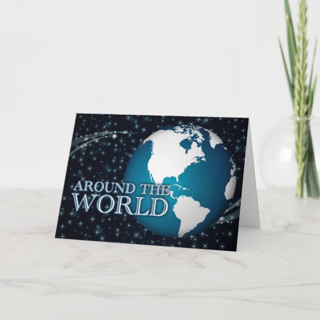 weltweit starshine einladung (Vorderseite)
