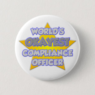 Weltweit Top Compliance Officer .. Joke Button