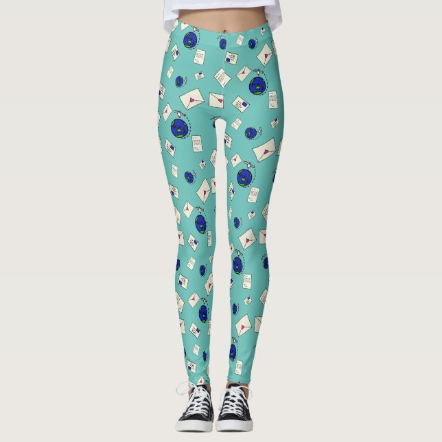 Weltweit verschicken leggings (Vorderseite)