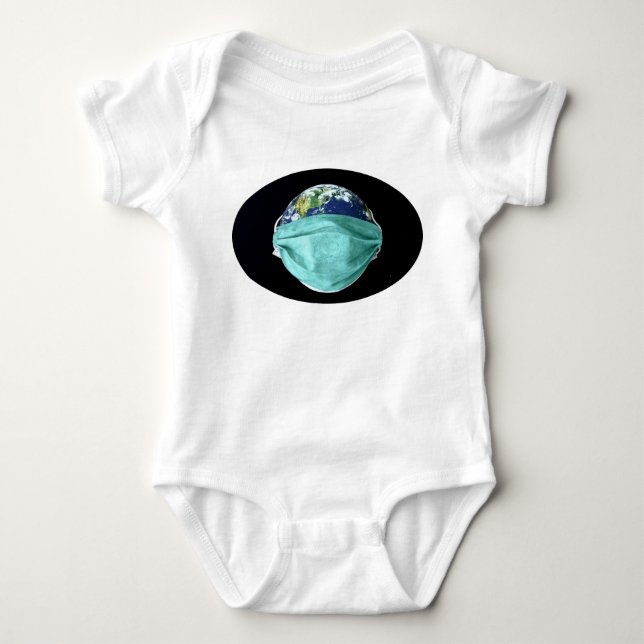 Weltweite Notfall-Koronavirus Baby Strampler (Vorderseite)