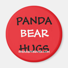 weltweite Panda-Bär-Schläger Magnet