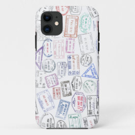 Weltweite Pass-Briefmarke auf einem iPhone/iPad-Ge Case-Mate iPhone Hülle