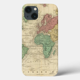 Weltweite Vorstellung von Mercators 2 Case-Mate iPhone Hülle