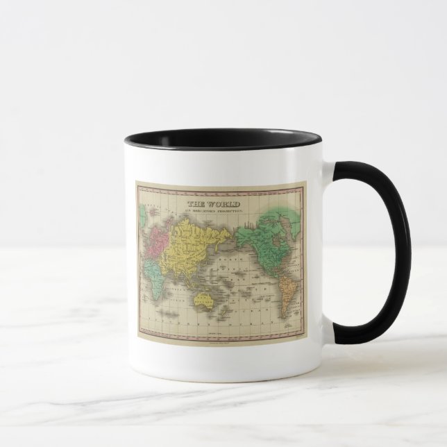 Weltweite Vorwürfe von Mercator Tasse (Rechts)