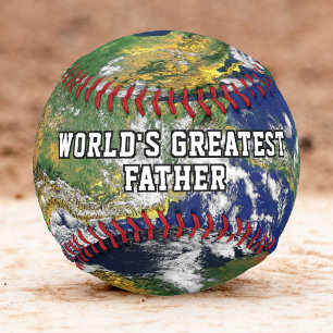 Weltweite Weltkarte des größten Vaters Planet Erde Baseball