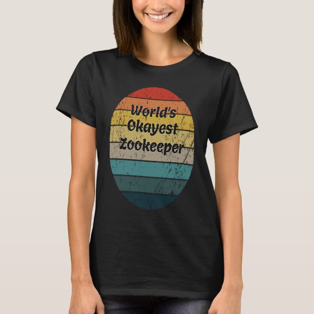 Weltweiter 60er-Zookeeper Vintag Sunset  70er T-Shirt (Vorderseite)