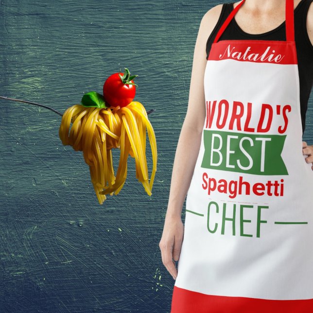 Weltweiter bester    SpaghettiChefkoch    - person Schürze (Von Creator hochgeladen)