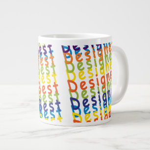 Weltweiter Designer - Riesengroße Tasse