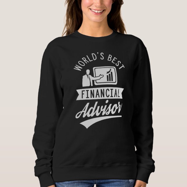 Weltweiter Finanzberater Sweatshirt (Vorderseite)