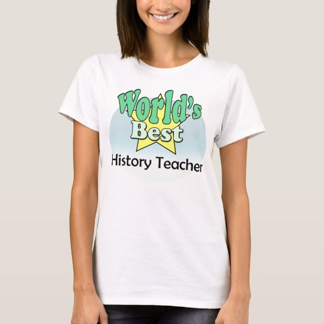 Weltweiter Geschichtslehrer T-Shirt (Vorderseite)
