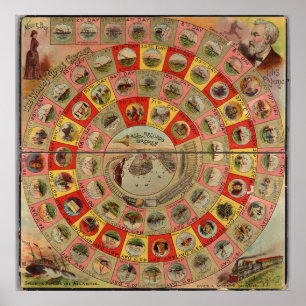 Weltweiter Globalisierungszirkel Poster