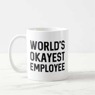 Weltweiter Mitarbeiter Kaffeetasse