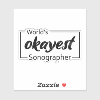 Weltweiter "Okay-Sonographer" Aufkleber