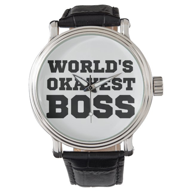 Weltweiter Superboss Armbanduhr (Vorderseite)