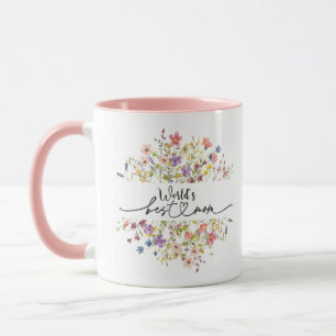 Weltweiter Tag der Mütter der besten Mama-Wildblum Tasse