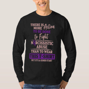 Weltweiter Tag des Bewusstseins für narzisstischen T-Shirt