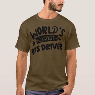 Weltweiter Token Busfahrer Bester Busfahrer je 2 T-Shirt