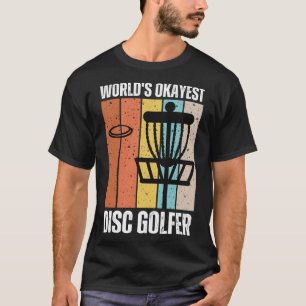 Weltweiter Token Golfer Disk Golf Player 2 T-Shirt