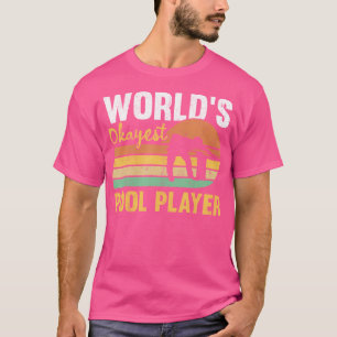 Weltweiter Vater "Super Pool Player" T-Shirt