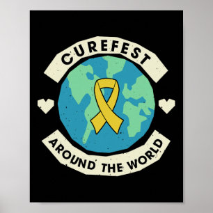 Weltweites Kinderkrebsrennen Poster
