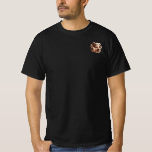 Weltweites Projekt mit Teddy Black T - Shirt