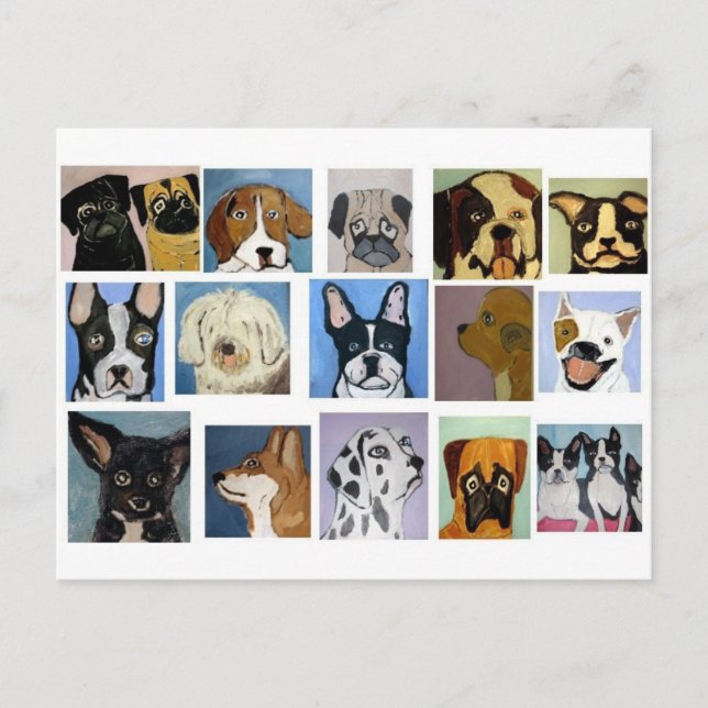 Weltwunder Postkarte (Vorderseite)