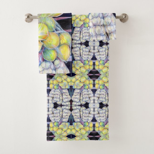 Weltwunder, Singapur Badhandtuch Set (Insitu)