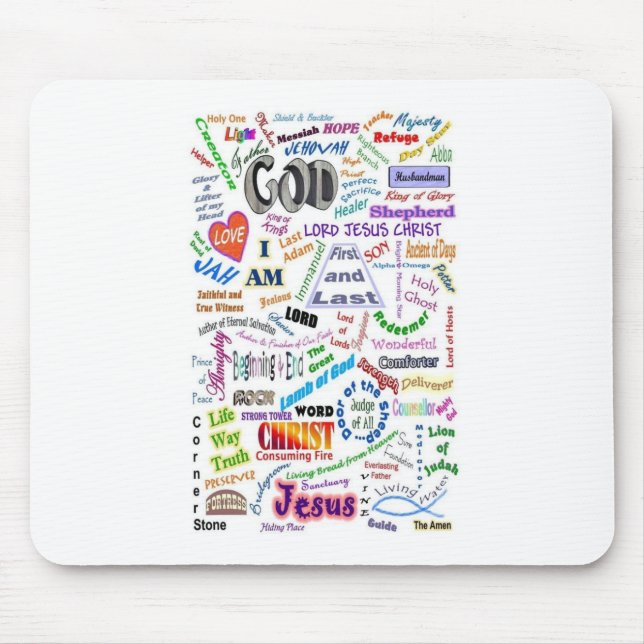 Wem er… Namen des Gottes ist Mousepad (Vorne)