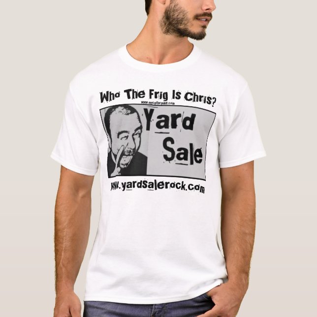 Wem ist das Frig Chris? T-Shirt (Vorderseite)