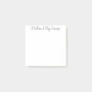 Wem könnte es nach seiner 3x3-Version betreffen? Post-it Klebezettel