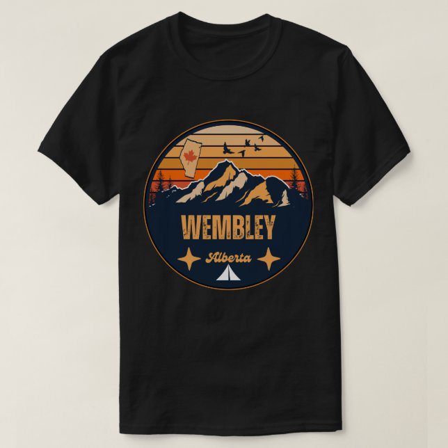 Wembley, Alberta T-Shirt (Design vorne)
