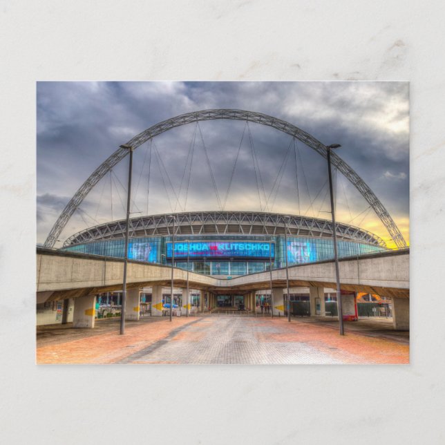 Wembley Stadium London Postkarte (Vorderseite)