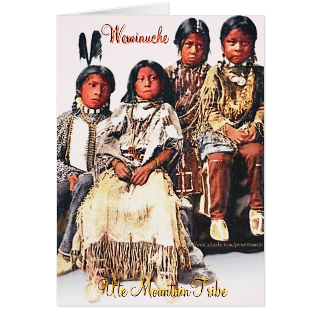 "Weminuche Band of Utes" (Vorne)