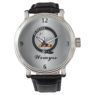 Wemyss Clan Abzeichen Personalisiert Armbanduhr