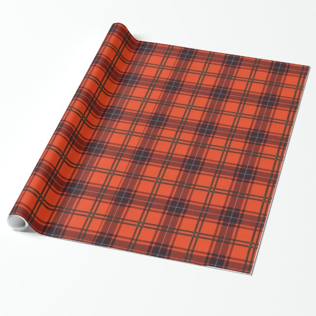 Wemyss Clan karierter schottischer Tartan Geschenkpapier (Ungerollt)