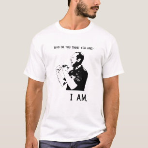 Wen glaubst du? Ich bin es. Unglaublich witzig Mem T-Shirt