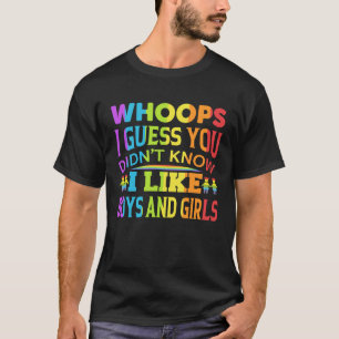 Wen ich schätze, du wusstest nicht, dass ich Jungs T-Shirt
