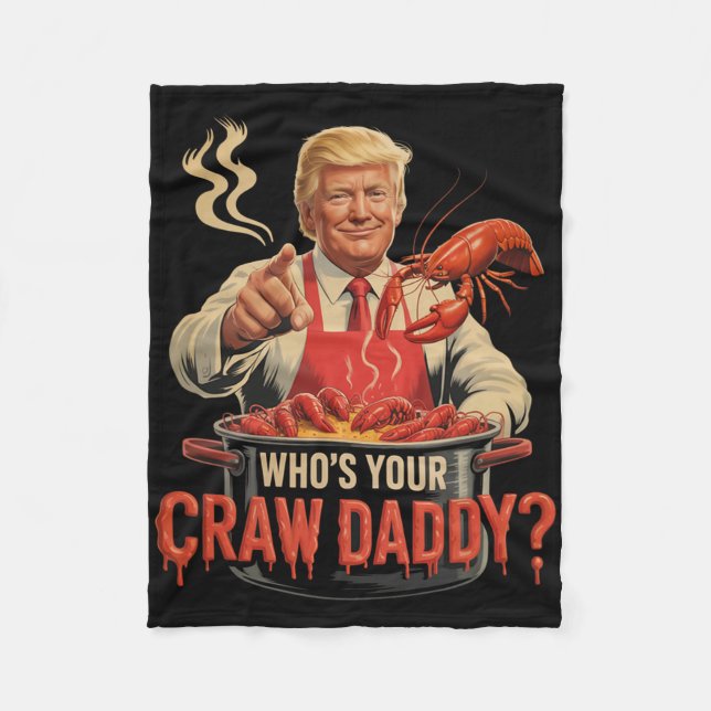 Wen Ihr Crawdaddy Crawfish Funny Cajun Boil Seaf Fleecedecke (Vorderseite)
